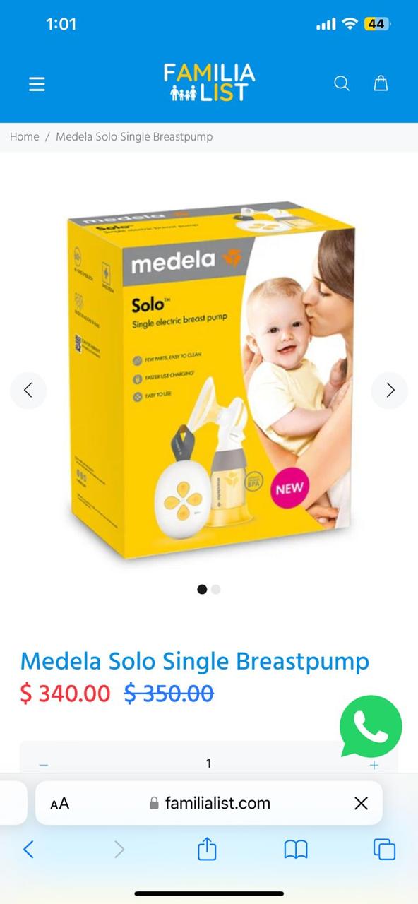 Pump - Medela Solo