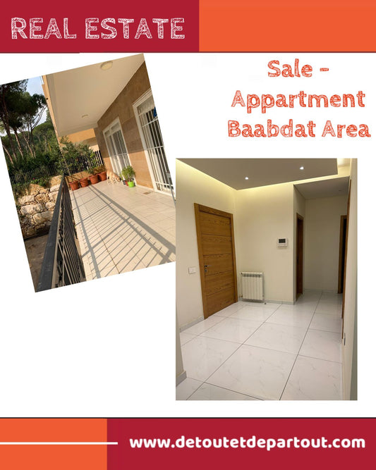 For SALE - Apartment - Baabdat