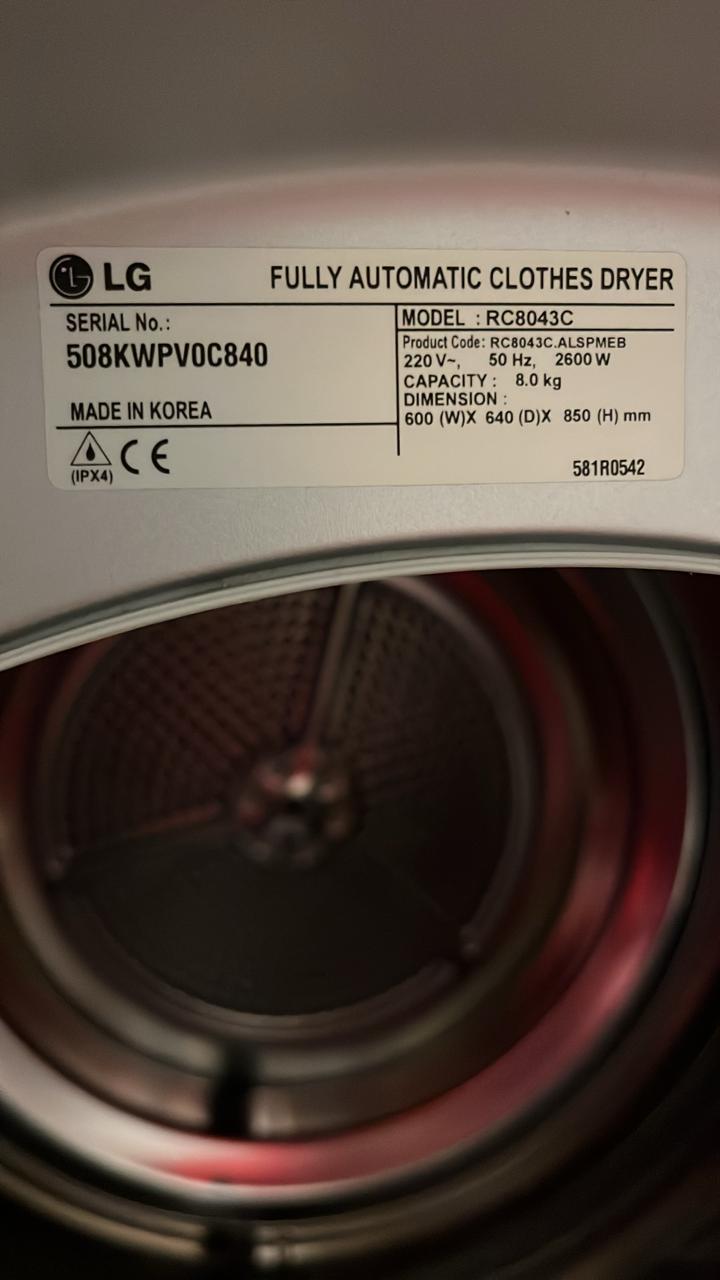 Dryer - Condenser LG
