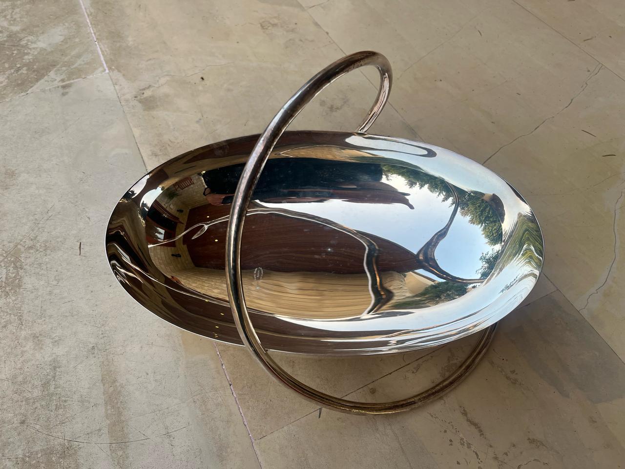 Silver Basket - Decorative