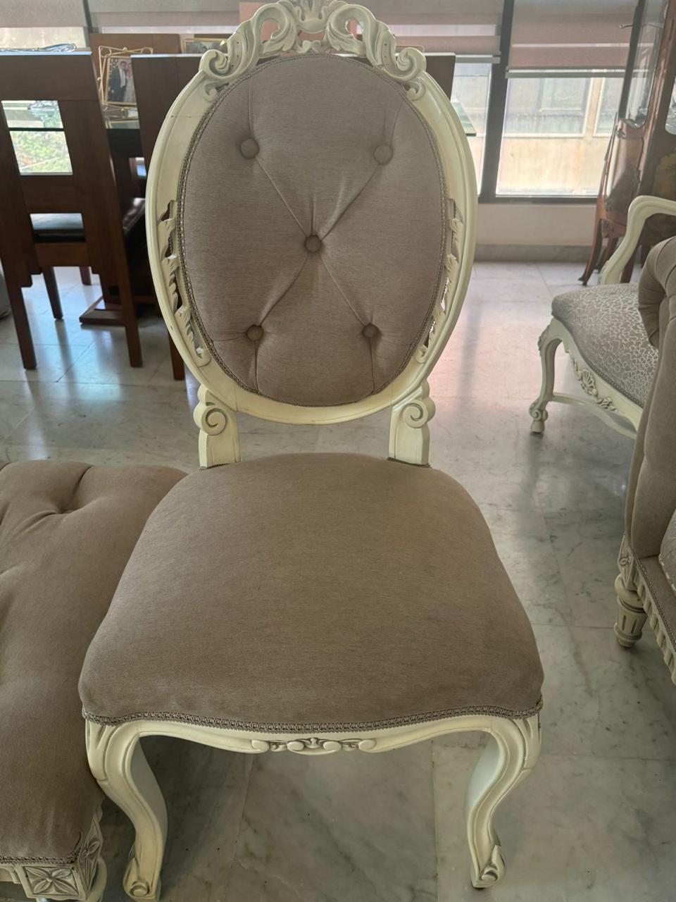 Chairs and Bench Set