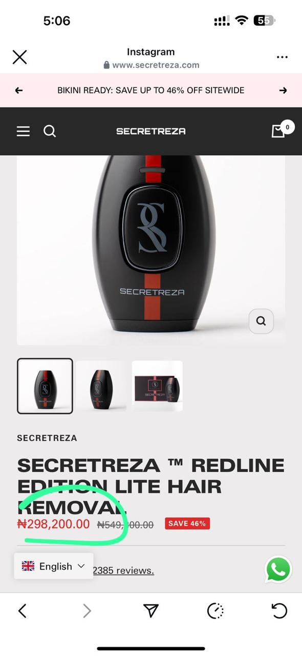 Secretreza - Laser Hair Removal