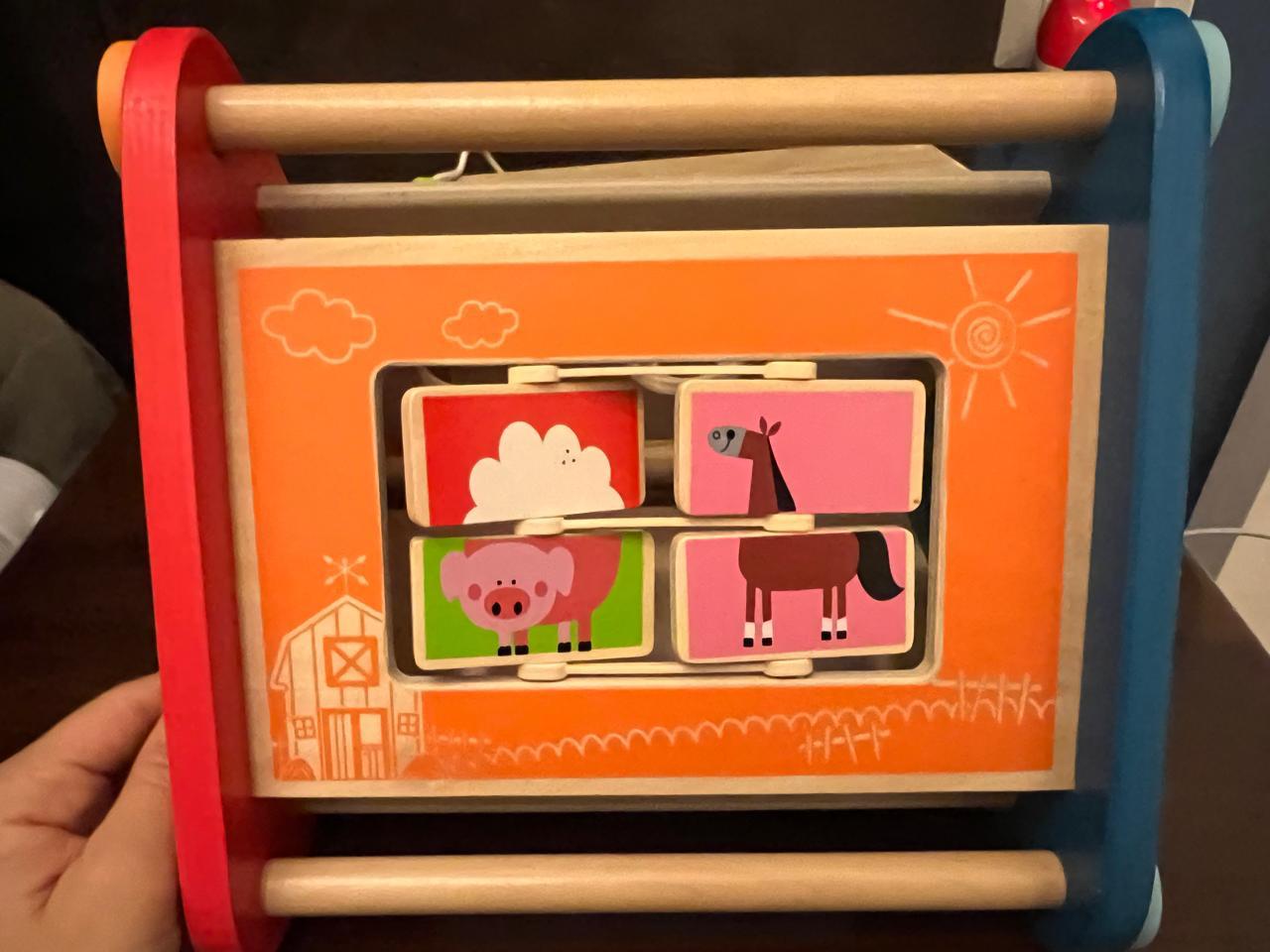 Wooden Toy - Activity Box