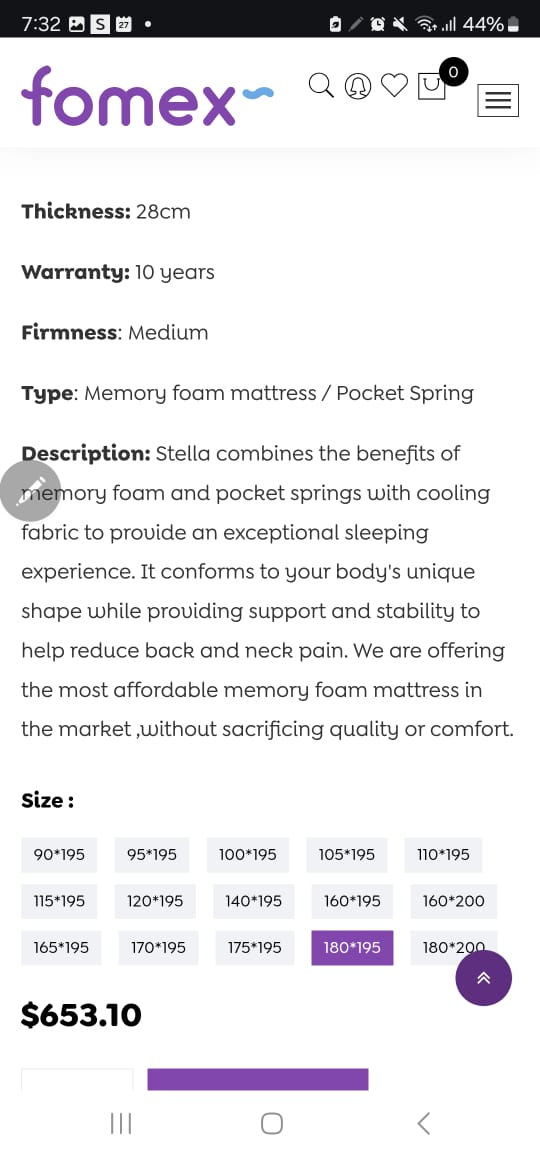 Double Mattress