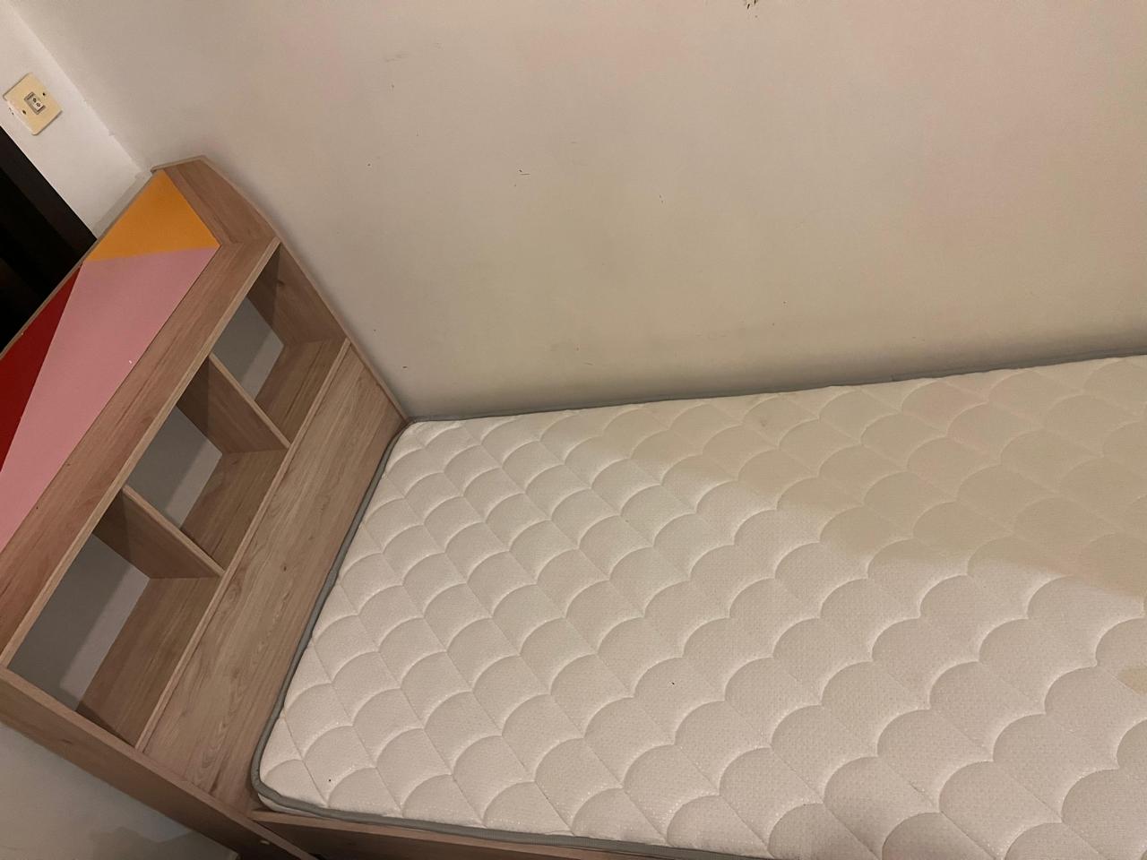 Single Bed with Mattress