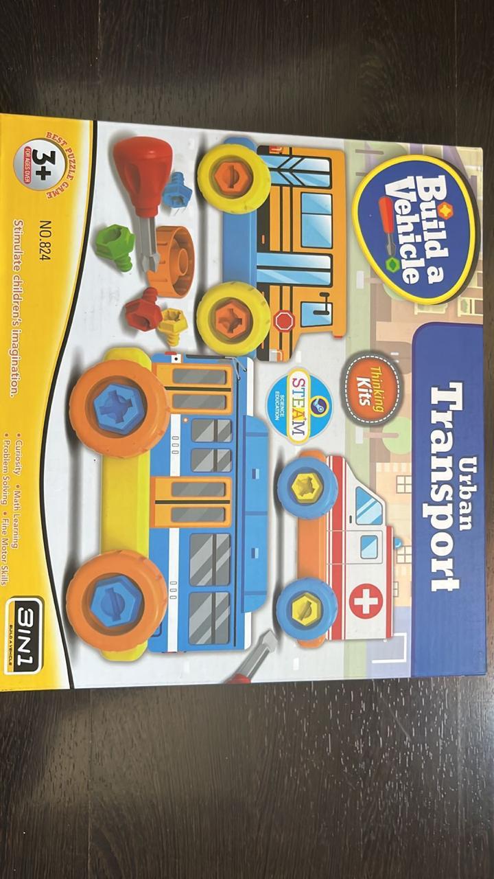 Toys Bundle - Wooden Vehicules