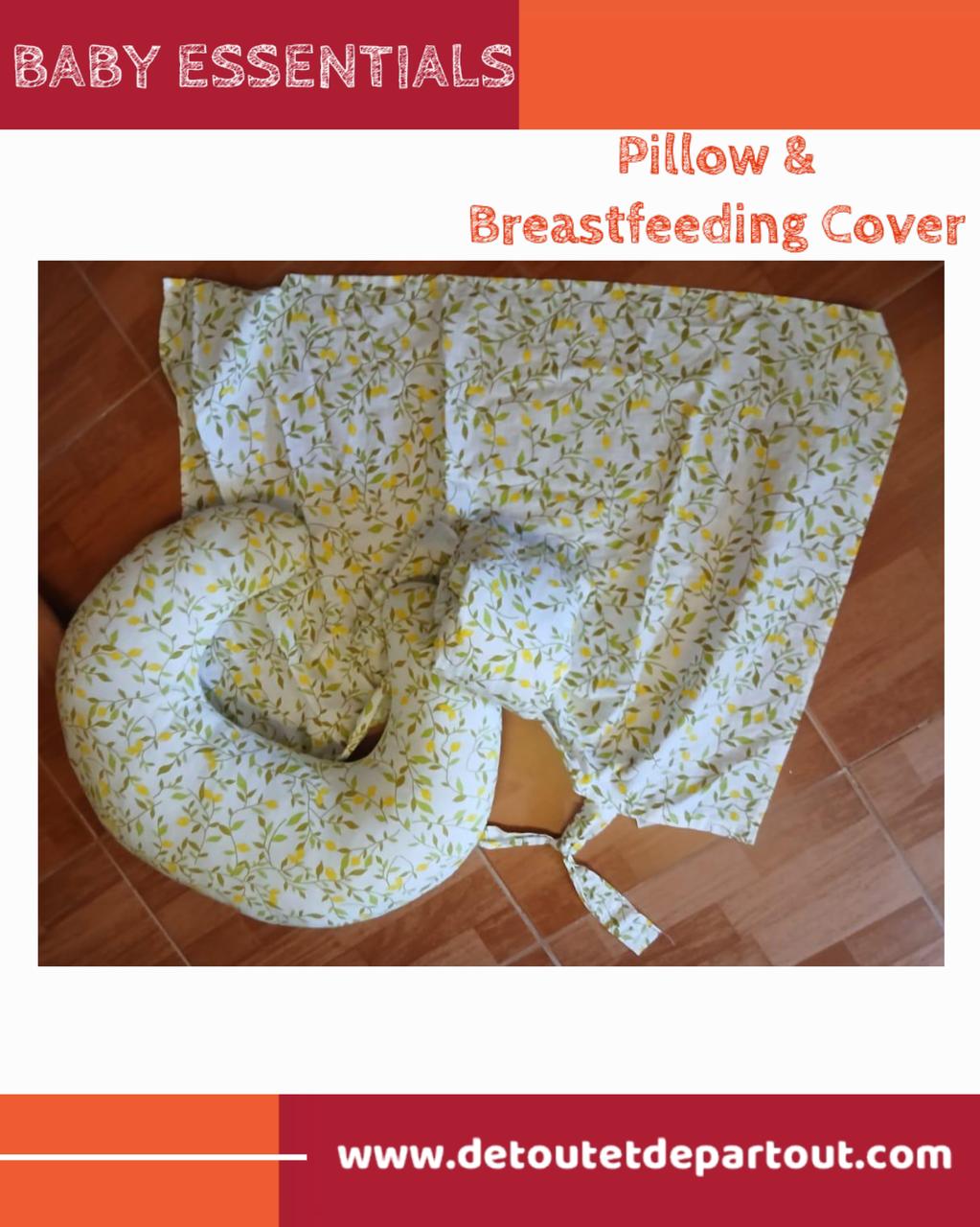Pillow and BreastFeeding Cover