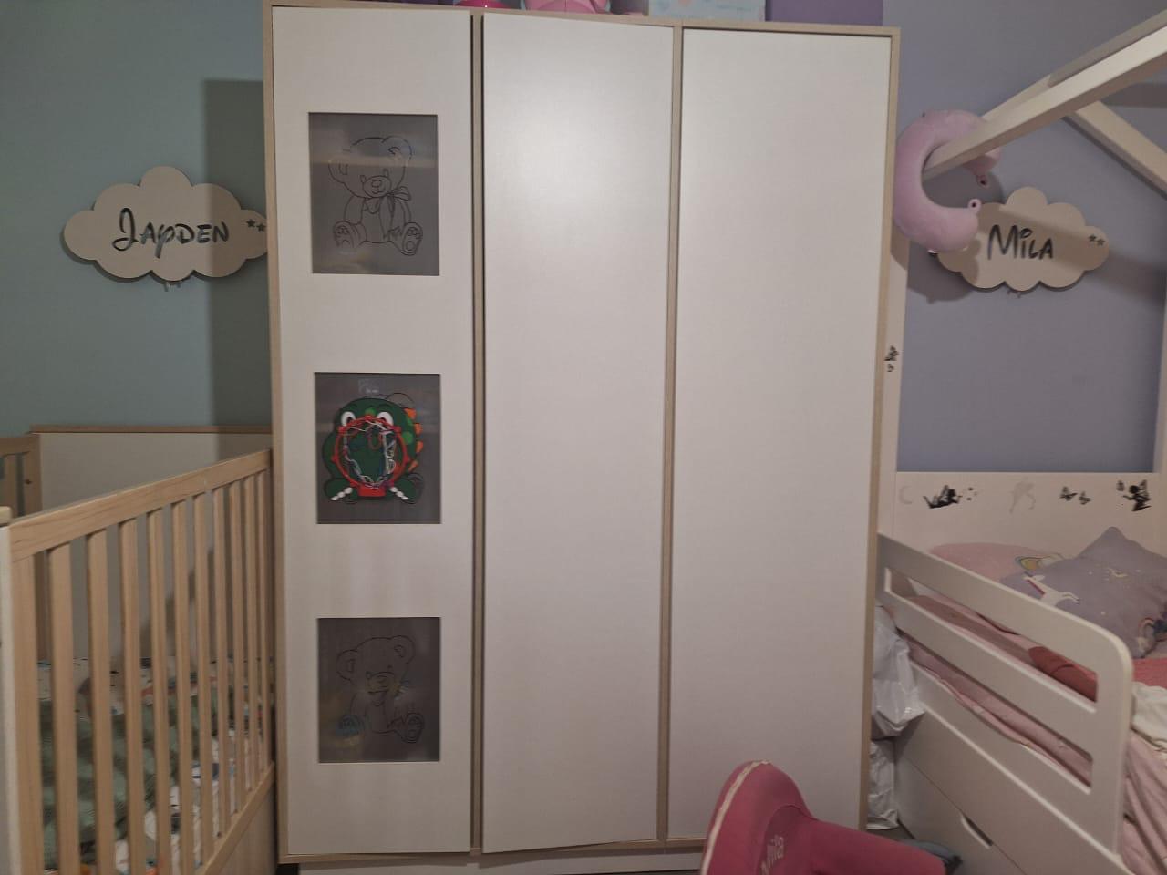 Baby Room - Crib, Dresser and Closet