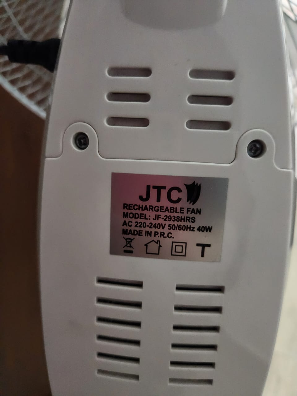 Fan - Rechargeable