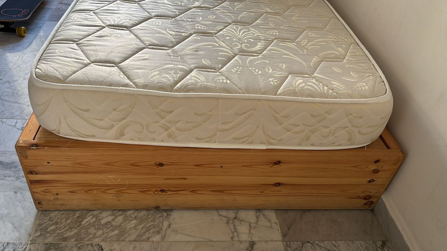 Single Bed with Mattress
