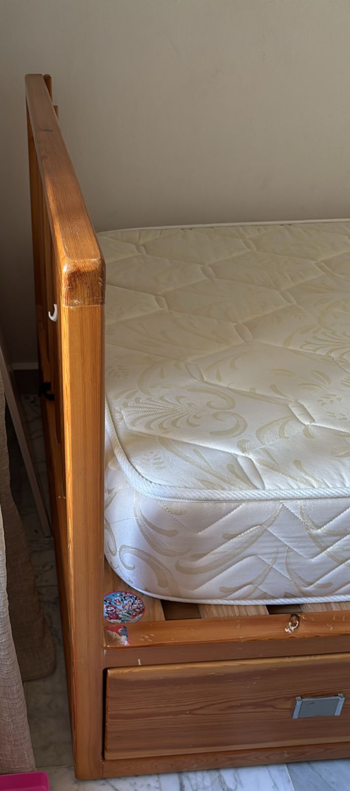 Single Bed with Mattress