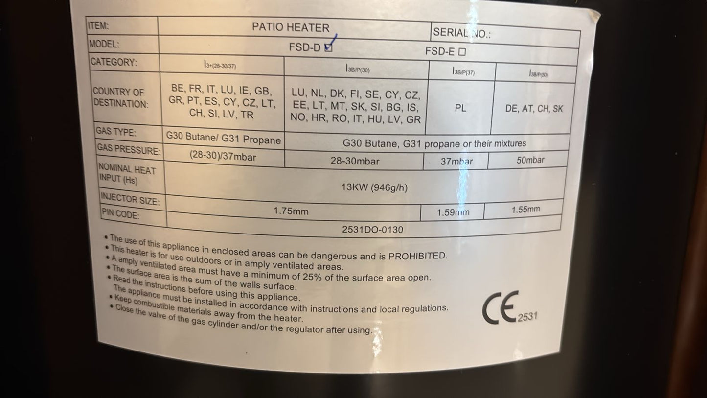 Patio Heater