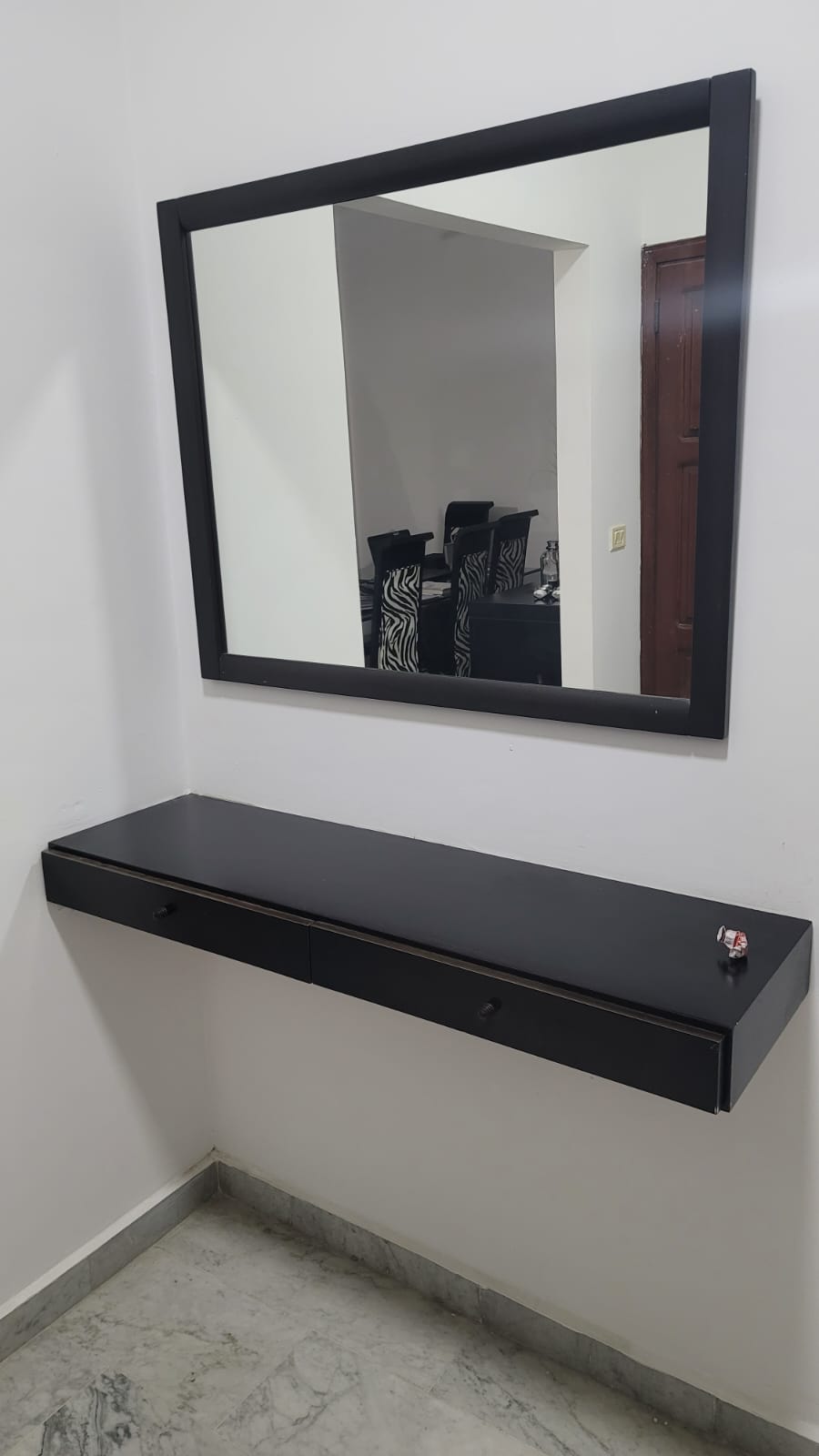 Console and Mirror