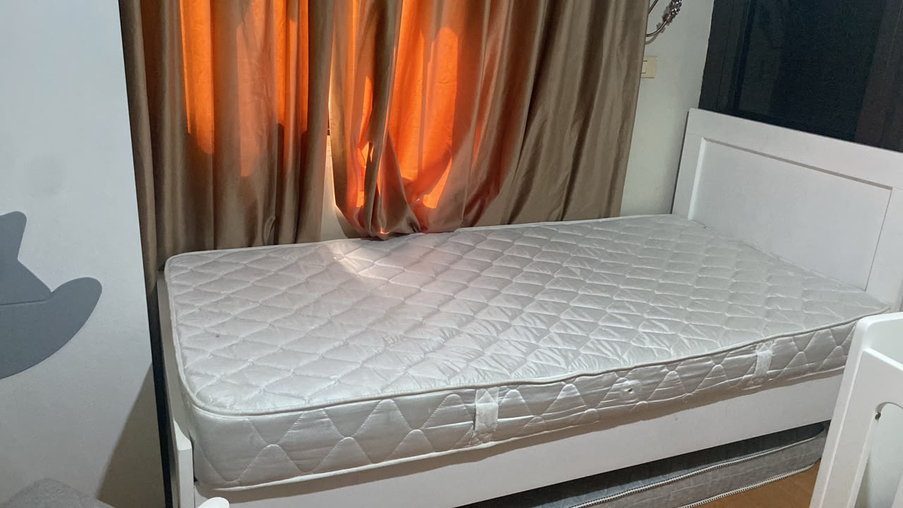 Single Bed with Mattress