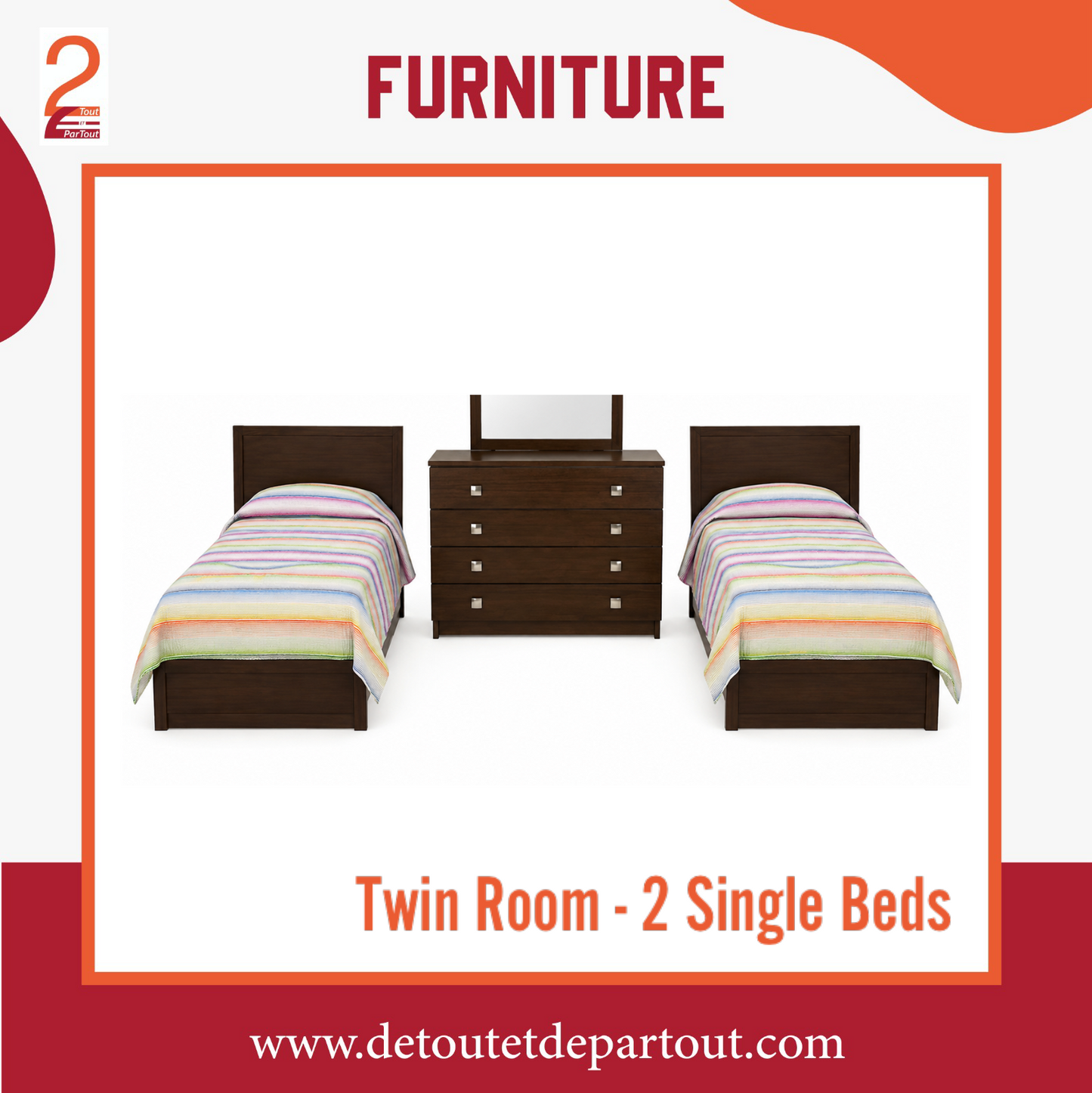 Twin Room - 2 Single Beds