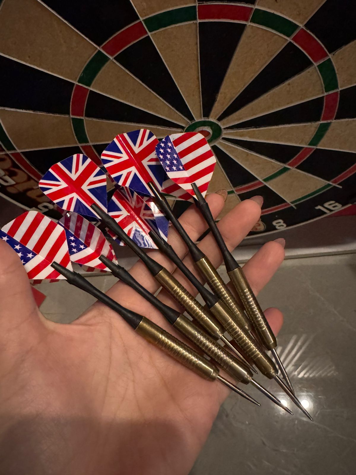 Wooden Darts Game