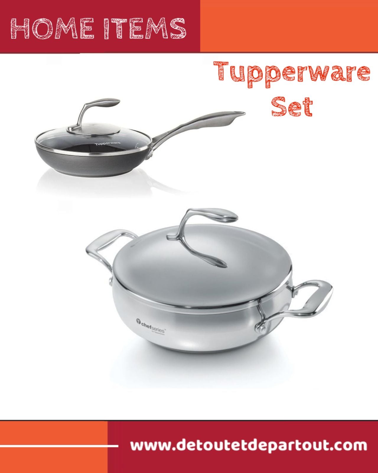 Tupperware Set - 3 Pieces