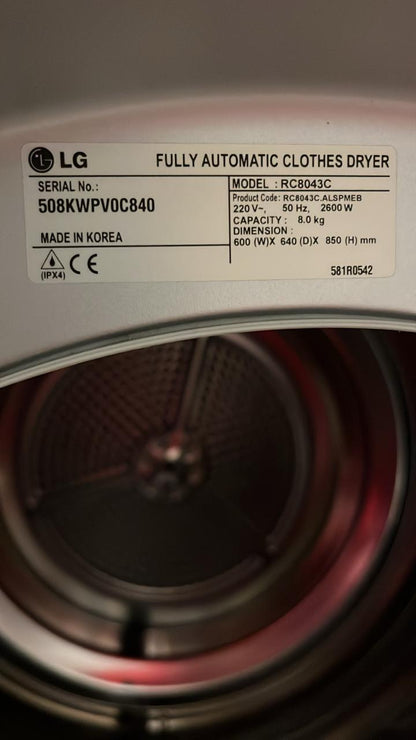 Dryer - Condenser LG