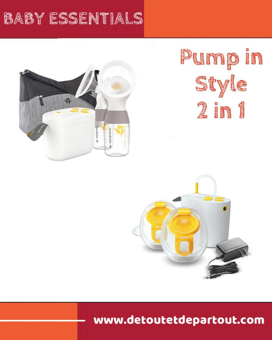 Pump in Style - 2 in 1 Hands Free