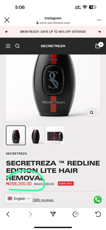 Secretreza - Laser Hair Removal