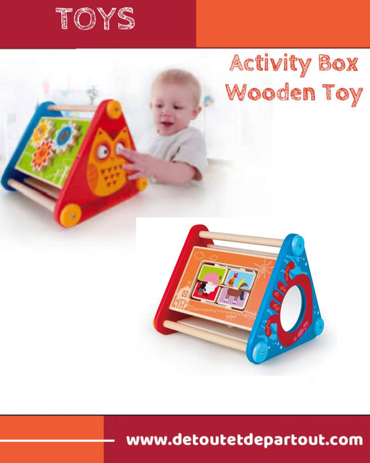 Wooden Toy - Activity Box