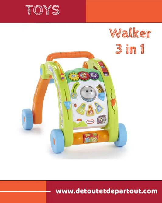 Walker - Push to Walk 3 in 1
