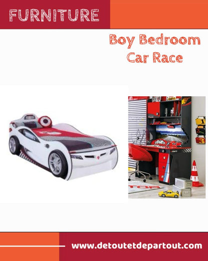Boy BedRoom - Car Race Theme