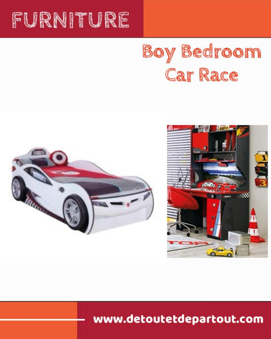Boy BedRoom - Car Race Theme
