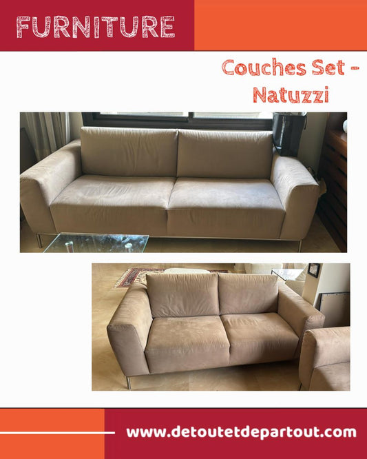 Couches Set - Natuzzi