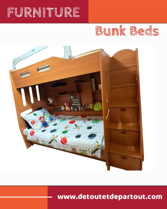 Bunk Bed with Mattress