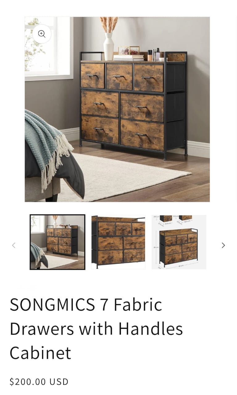 Drawers Unit - NEW