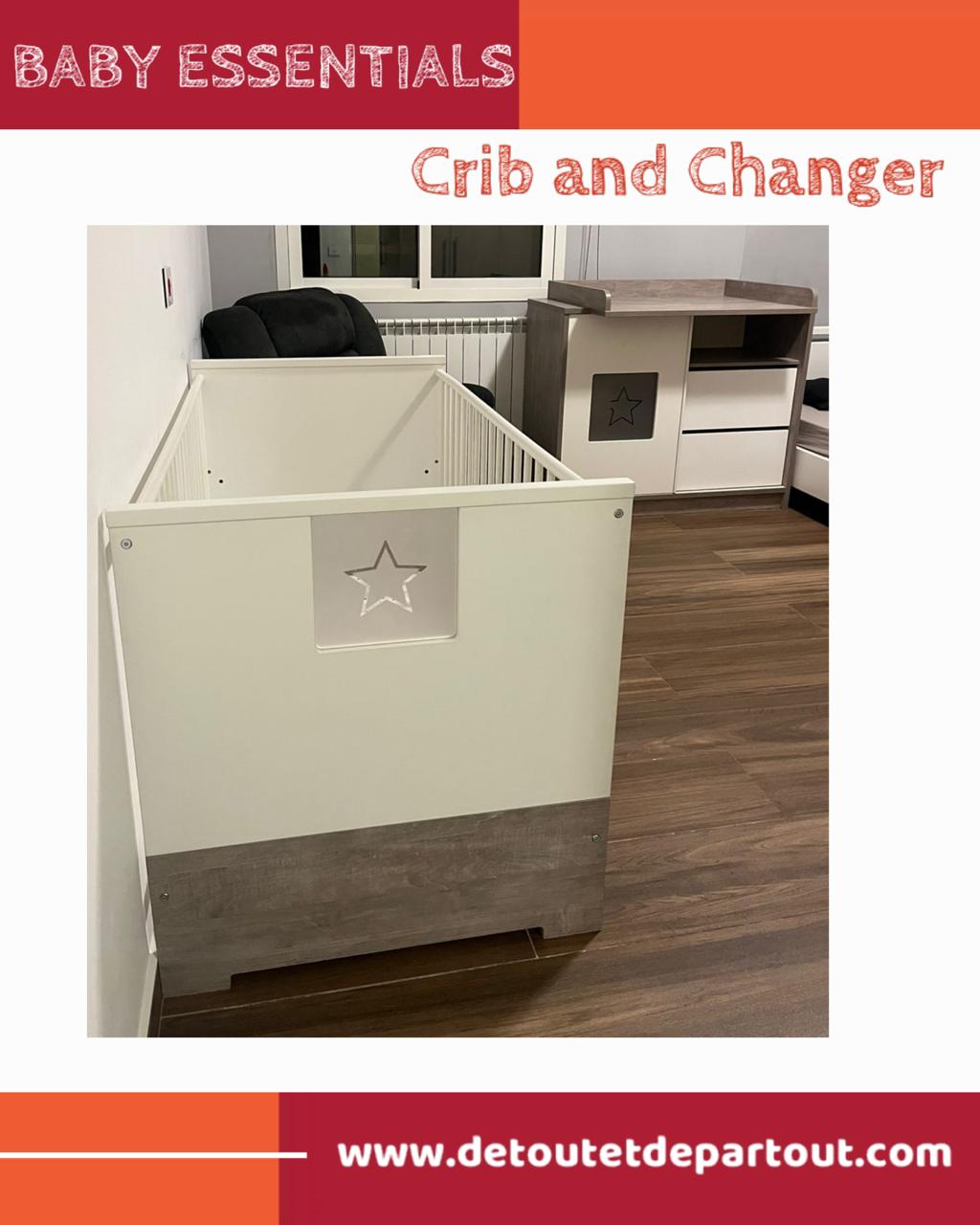 Crib and Changer