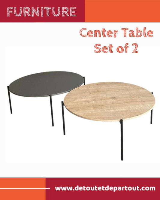 Center Table - Set of 2