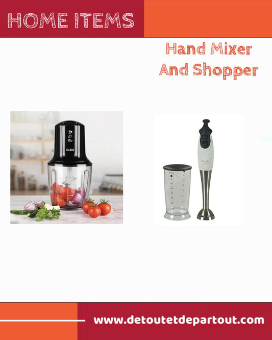 Hand Mixer and Shopper