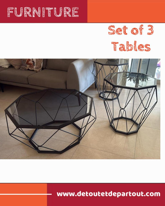 Center Tables - Set of 3