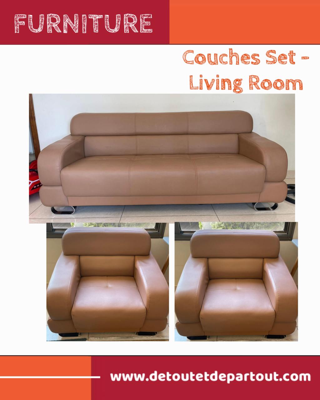 Living Room - Couches Set