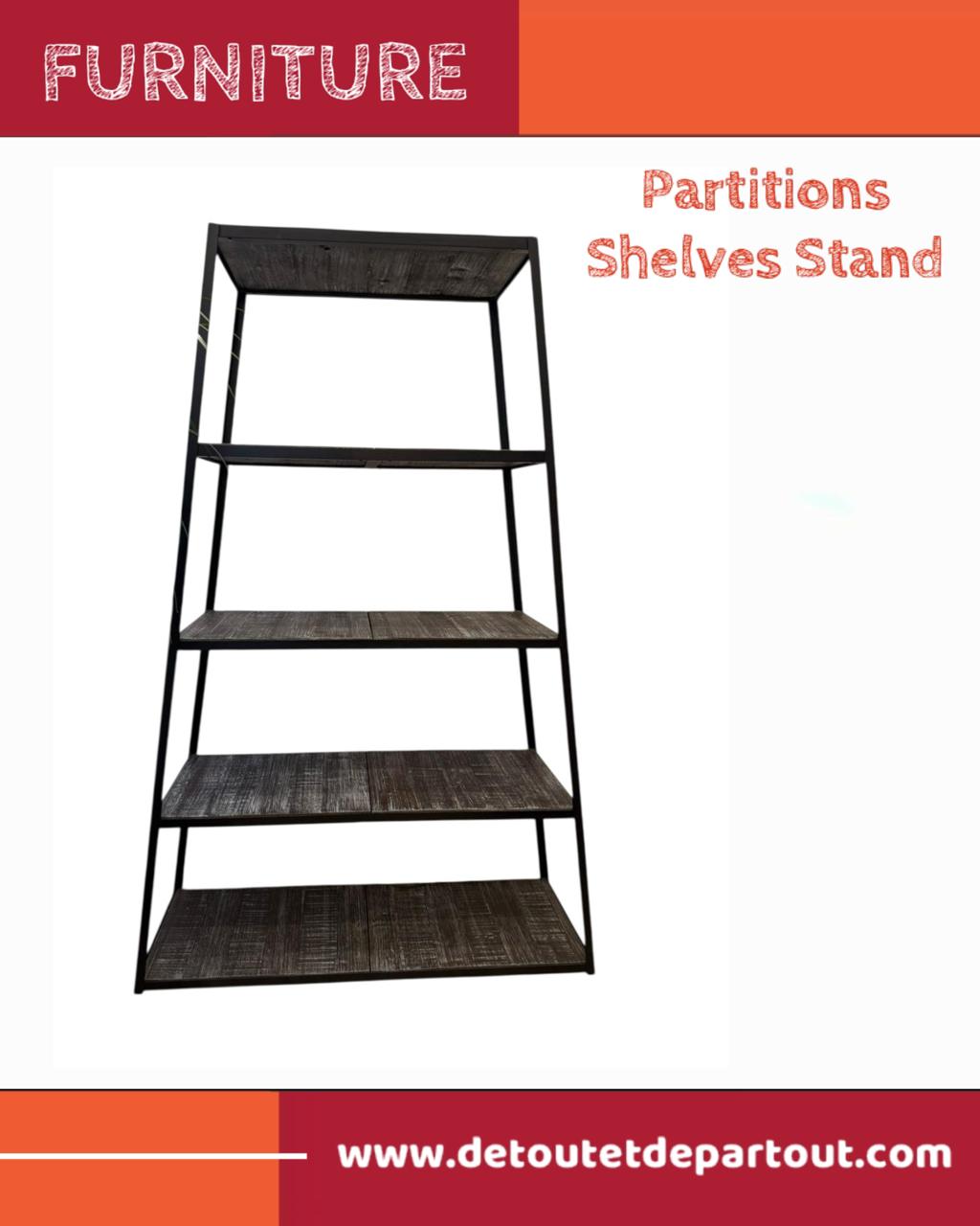 Partition - Shelves Stand