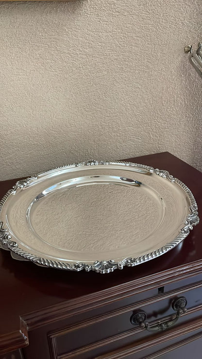 Silver Trays - Round