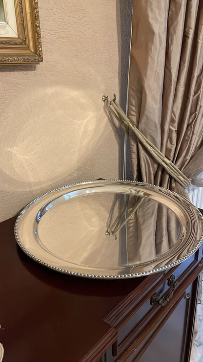 Silver Trays - Round