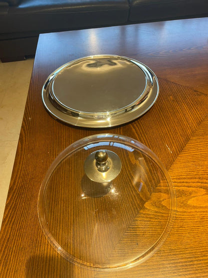Silver Tray with Cover