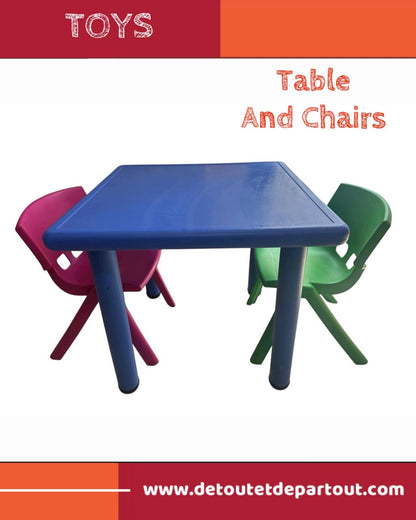 Table and 2 Chairs