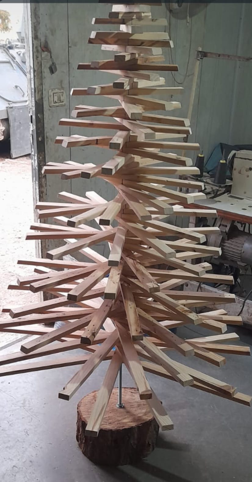 Wooden Christmas Tree