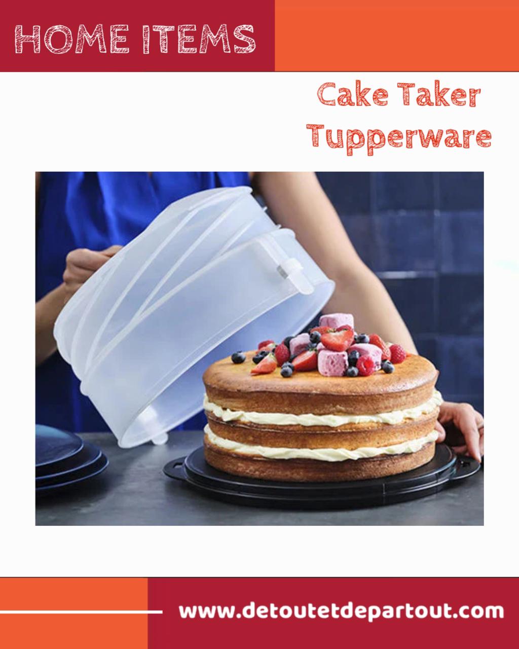 Tupperware - Cake Taker
