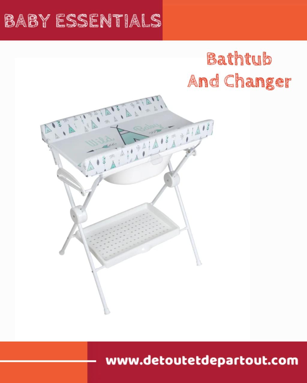 Bathtub and Changer