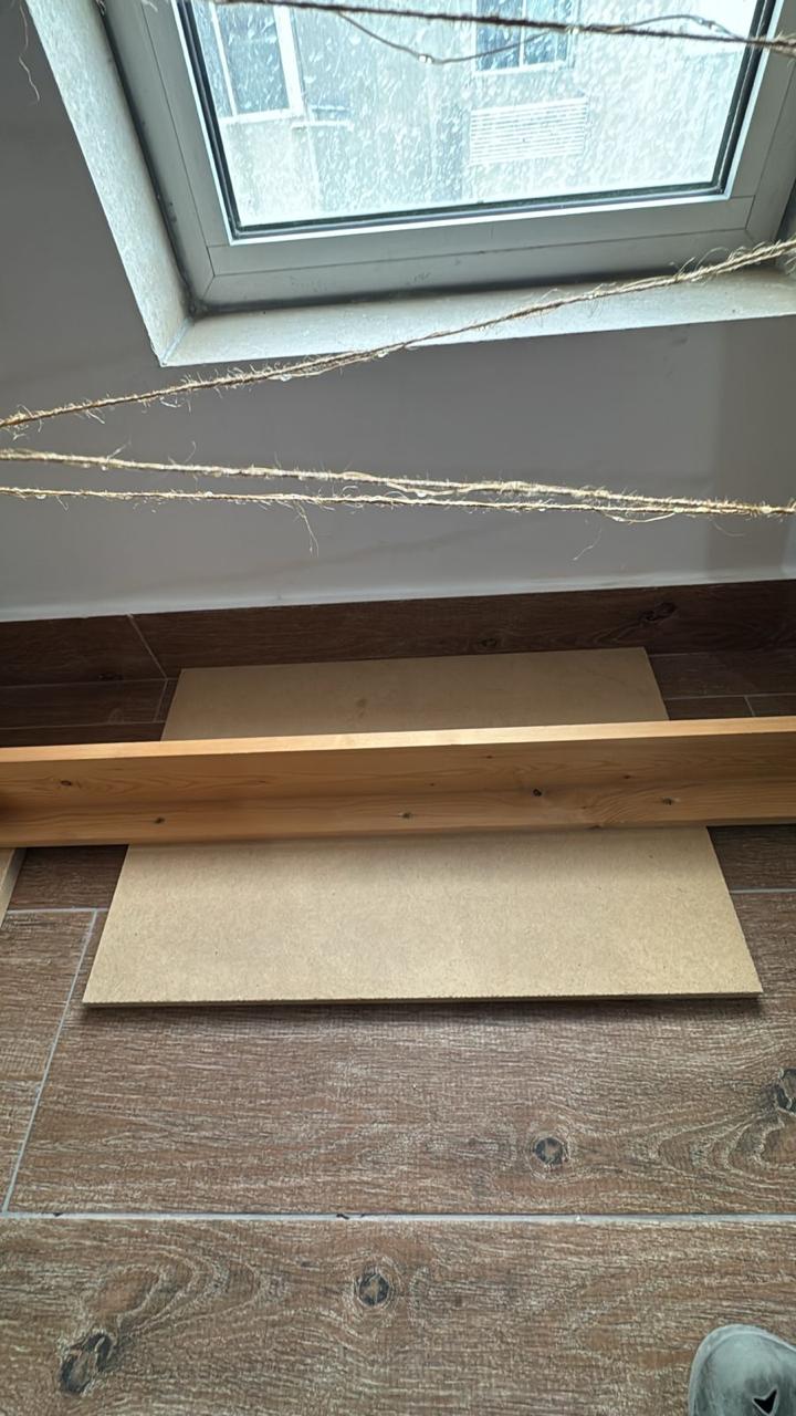 Wooden Christmas Trees - Set of 2