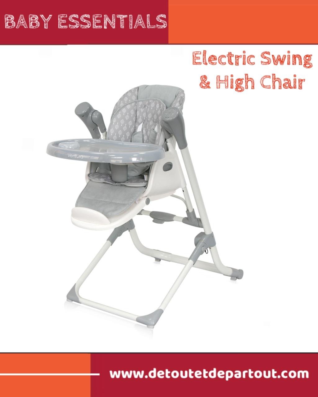 High Chair and Swing