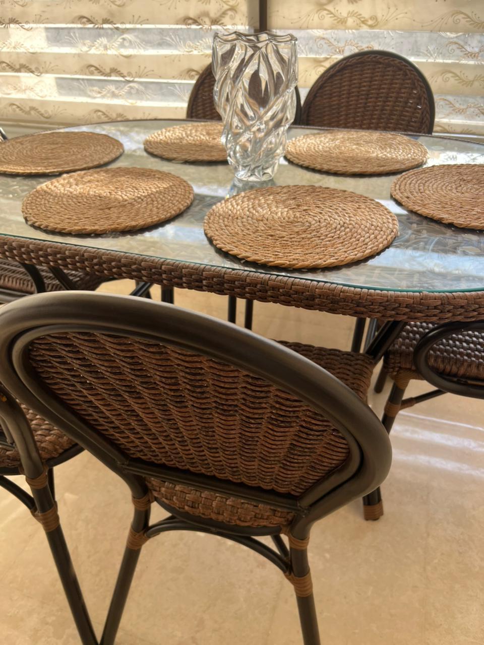 Bamboo Table and Chairs