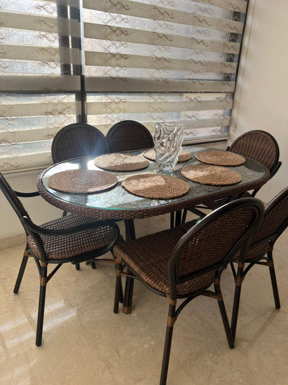 Bamboo Table and Chairs
