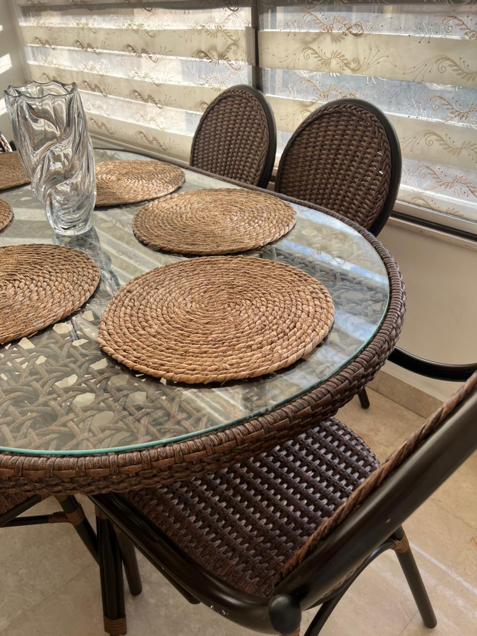 Bamboo Table and Chairs