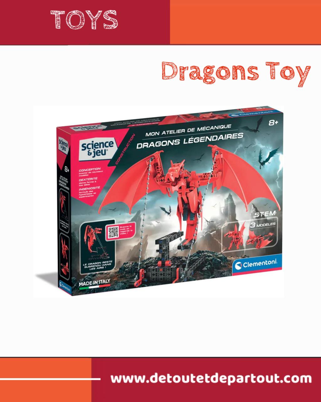Dragons Toy - Clementoni New